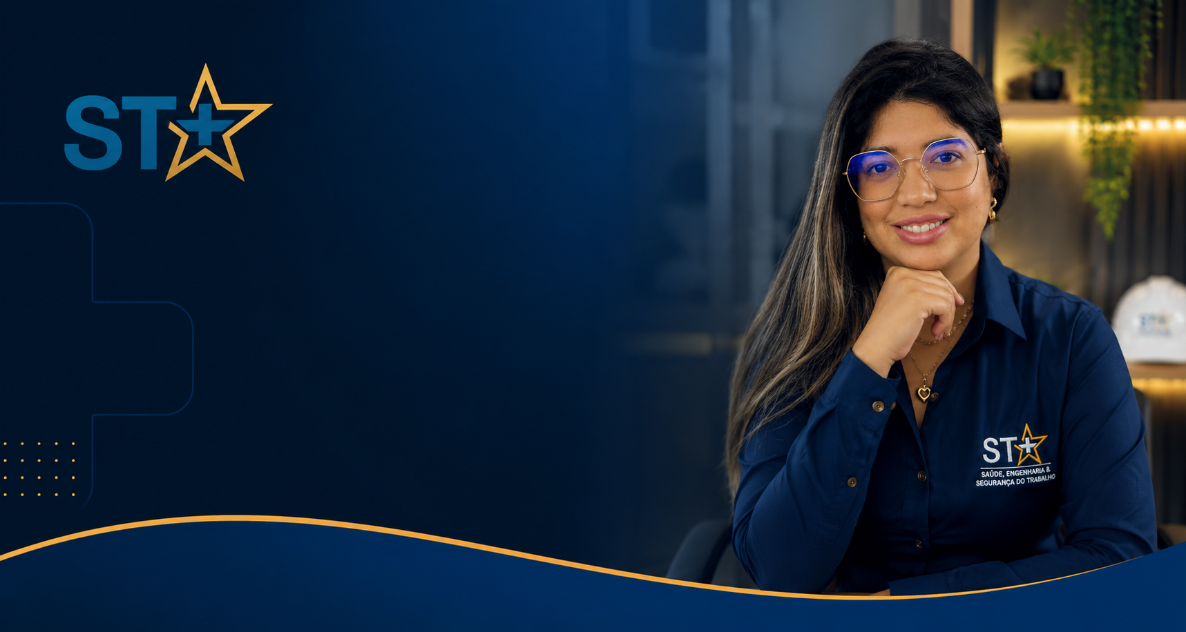 Especialista ST+ pronta para atender sua empresa